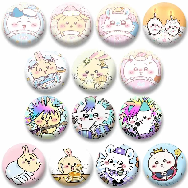 Cute Cartoon Chiikawaa Brooch on Backpack Accessories DIY Creative Clothing Lapel Pins Jewelry Badges Toys Fits for Kids Friend
Cute Cartoon Chiikawaa Brooch on Backpack Accessories DIY Creative Clothing Lapel Pins Jewelry Badges Toys Fits for Kids Friend