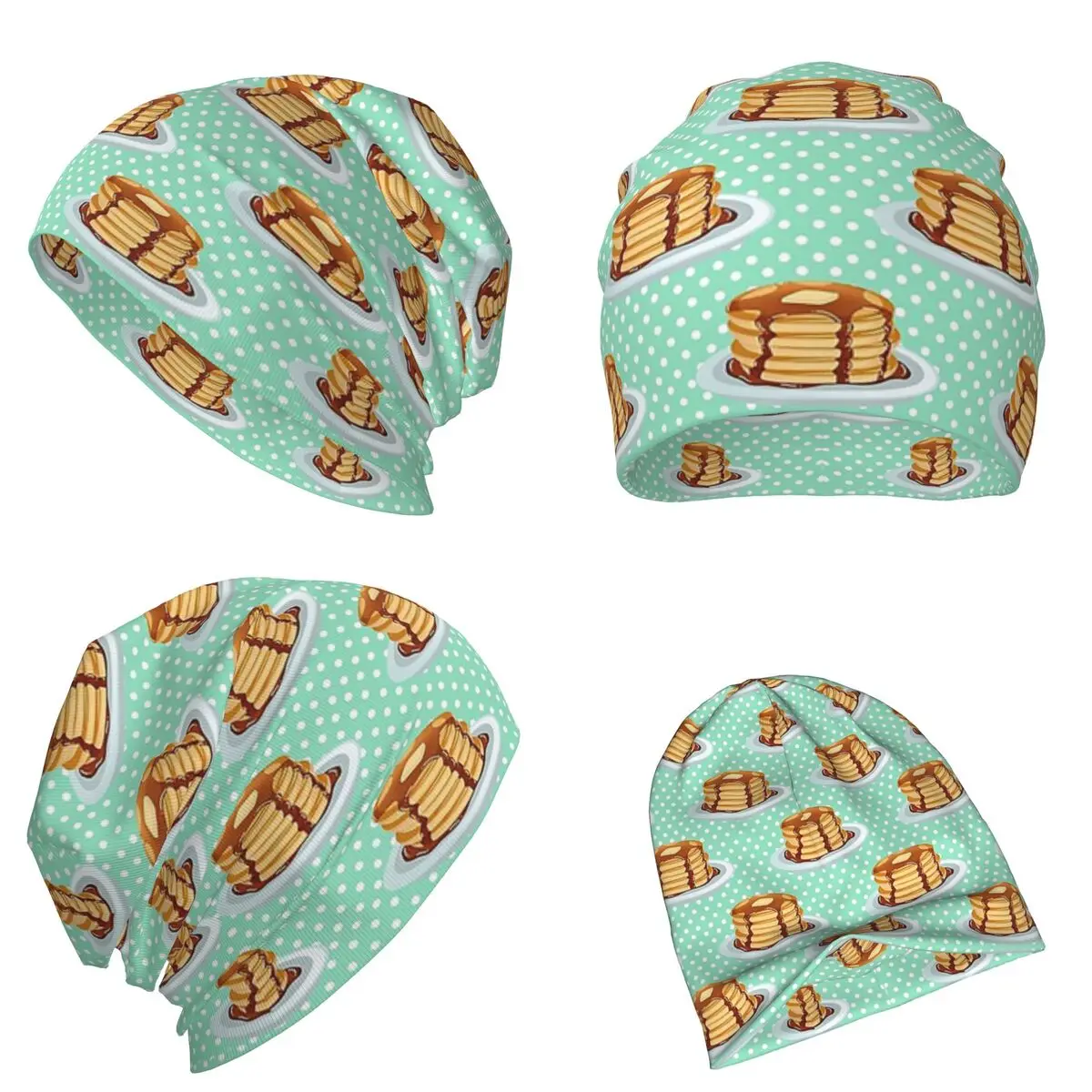 Pancakes With Maple Syrup Pattern Warm Knitted Cap Fashion Bonnet Hat Autumn Winter Outdoor Beanies Hats for Unisex Adult
Pancakes With Maple Syrup Pattern Warm Knitted Cap Fashion Bonnet Hat Autumn Winter Outdoor Beanies Hats for Unisex Adult