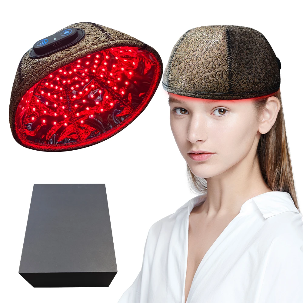 US Plug Red Infrared Light Therapy Cap with Pain Relief 660nm/850nm Wavelength 150 LEDs Built-in Battery for Head Hair
US Plug Red Infrared Light Therapy Cap with Pain Relief 660nm/850nm Wavelength 150 LEDs Built-in Battery for Head Hair