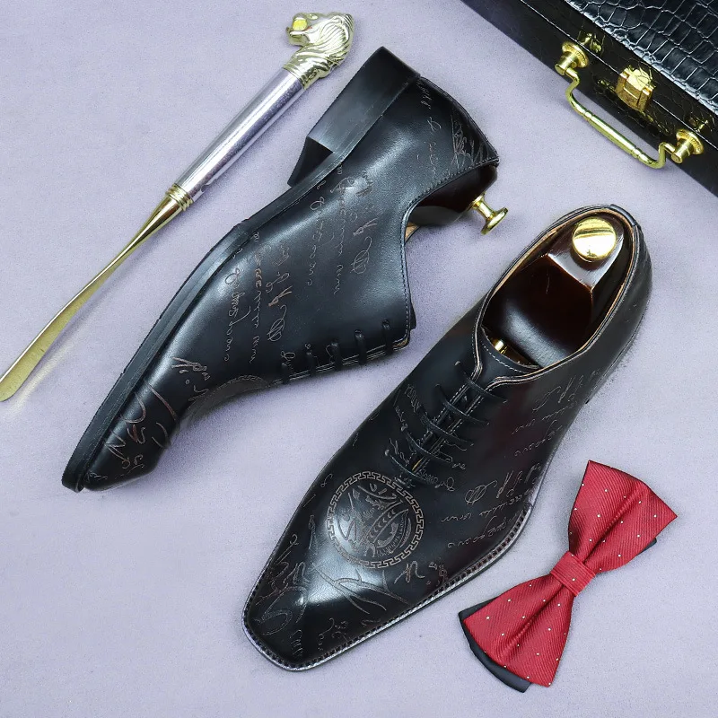 Genuine Leather Oxford Cowhide Men Formal Business Leather Men's Shoes Formal Shoes
Genuine Leather Oxford Cowhide Men Formal Business Leather Men's Shoes Formal Shoes