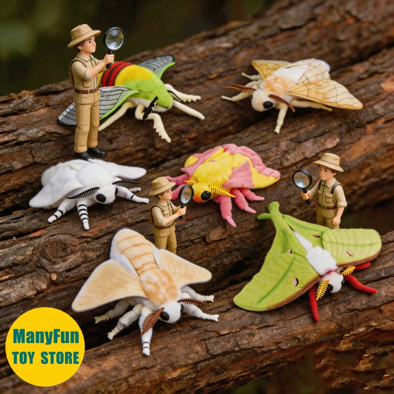 Moon Moth High Fidelity Actias Luna Moth Plushie Realistic Actias Moth Plush Toy Lifelike Moth Stuffed Animal Doll Toy Gift
Moon Moth High Fidelity Actias Luna Moth Plushie Realistic Actias Moth Plush Toy Lifelike Moth Stuffed Animal Doll Toy Gift