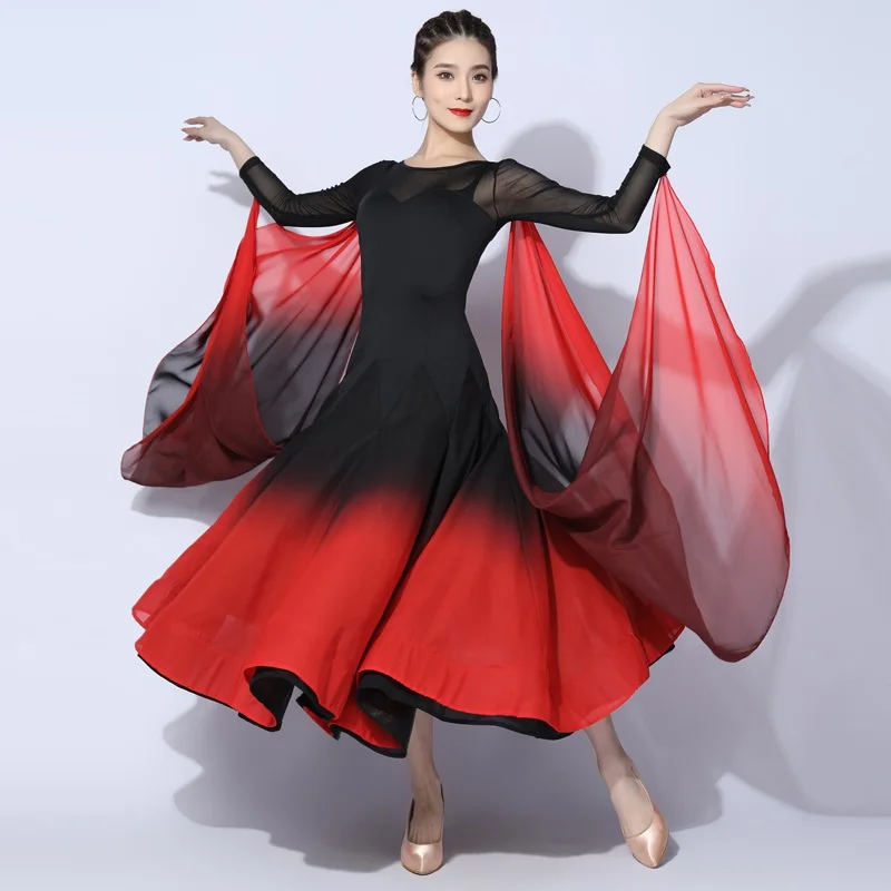 X207 Modern Dance Skirt Dress Dance Costume National Standard Dance Ballroom Dance Performance Long Dress Tango Dance Costumes
X207 Modern Dance Skirt Dress Dance Costume National Standard Dance Ballroom Dance Performance Long Dress Tango Dance Costumes