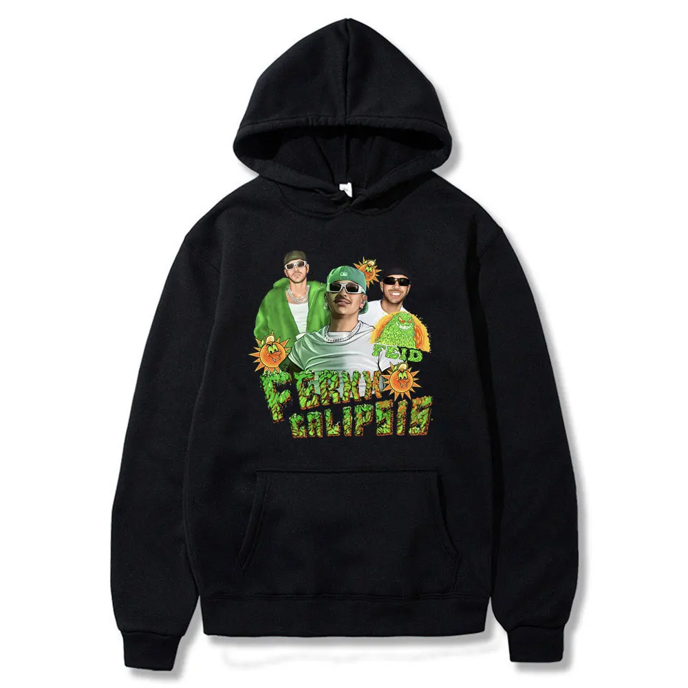 Rapper Feid Ferxxo Ferxxocalipsis Tour 2024 Hoodie Men Women Hip Hop Oversized Eu Size Sweatshirt Men's Autumn Winter Hoodies
Rapper Feid Ferxxo Ferxxocalipsis Tour 2024 Hoodie Men Women Hip Hop Oversized Eu Size Sweatshirt Men's Autumn Winter Hoodies