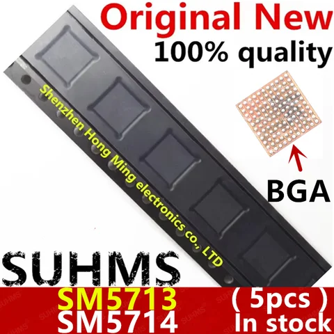 (5piece) SM5713 SM5714 Charging power IC For A8S G8870 A125, A12 A22 S10 S10+ A40 A50 A60 A405, A505, A507, A51