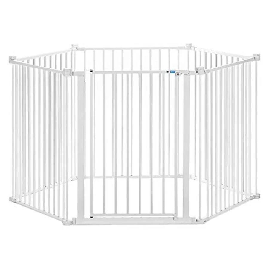Carlson Convertible Pet Yard and Super Wide Dog Gate Configurable Metal Pet Gate with Walk-Through Door Expands up to 146.5" do
Carlson Convertible Pet Yard and Super Wide Dog Gate Configurable Metal Pet Gate with Walk-Through Door Expands up to 146.5" do