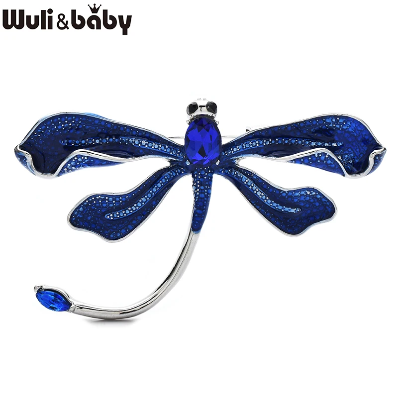 Wuli&baby Pretty Enamel Dragonfly Brooches For Women Unisex 4-color Rhinestone Insects Party Office Brooch Pins Gifts
Wuli&baby Pretty Enamel Dragonfly Brooches For Women Unisex 4-color Rhinestone Insects Party Office Brooch Pins Gifts