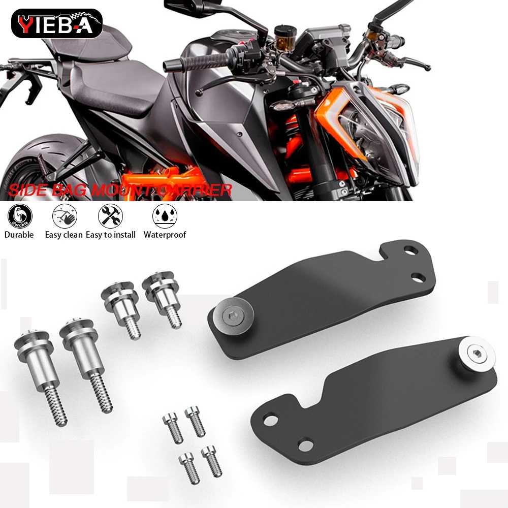2025 Motorcycle Side Bag Mount Carrier FOR 1290 SuperDukeR 2020-2023 1290 Super Duke R EVO 2022- 2023 1390 Super Duke R/EVO 2024
2025 Motorcycle Side Bag Mount Carrier FOR 1290 SuperDukeR 2020-2023 1290 Super Duke R EVO 2022- 2023 1390 Super Duke R/EVO 2024