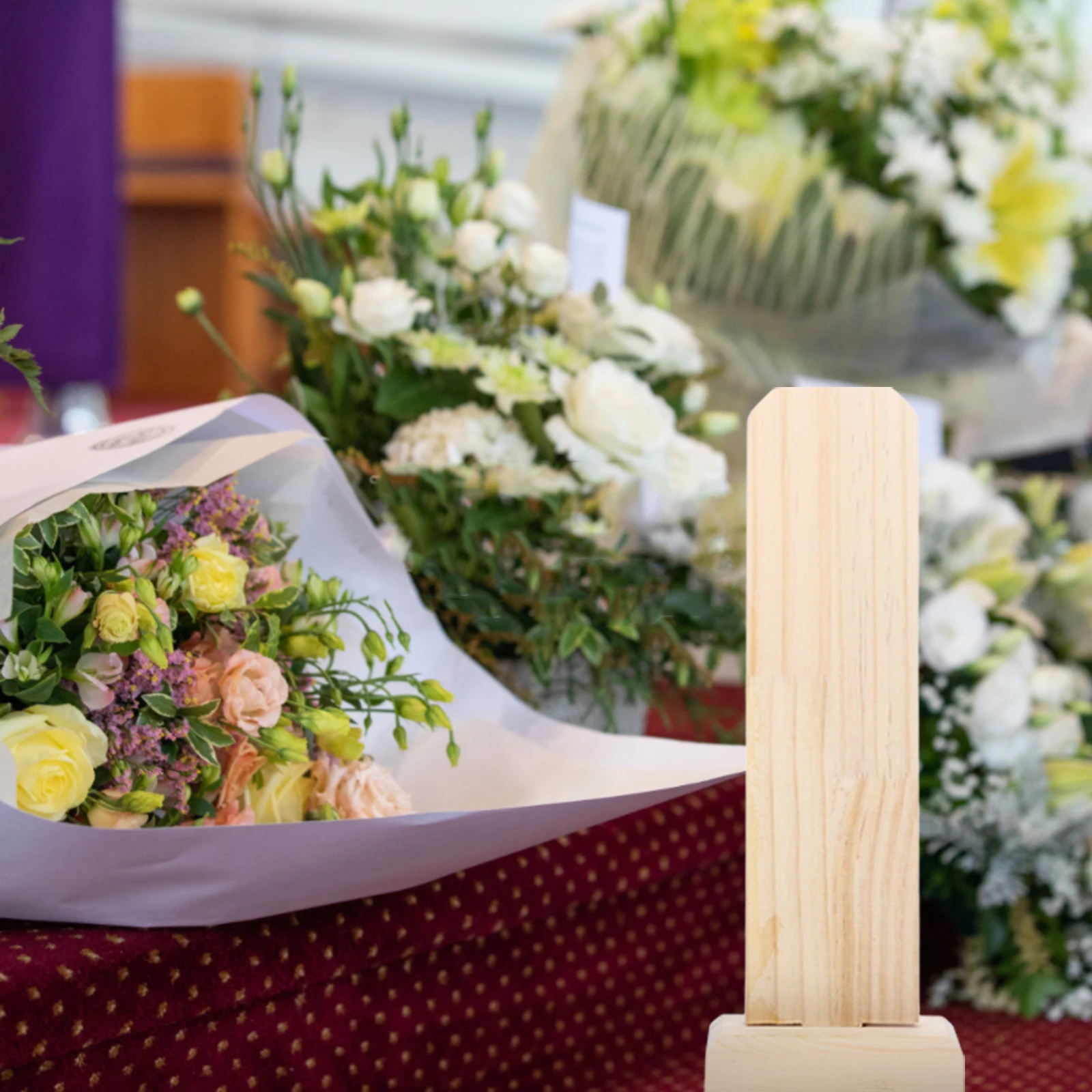 Wooden Tablet Stand Ancestral Worship Board Memorial Offering Blank Plate Portable Detachable Parts Church Ceremony Wooden
Wooden Tablet Stand Ancestral Worship Board Memorial Offering Blank Plate Portable Detachable Parts Church Ceremony Wooden