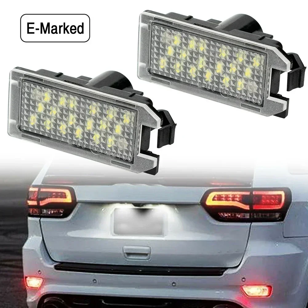 2pcs Car LED Number License Plate Lights White 3W LED License Plate Light For Jeep Grand Cherokee 2014-2020 Car Accessories
2pcs Car LED Number License Plate Lights White 3W LED License Plate Light For Jeep Grand Cherokee 2014-2020 Car Accessories