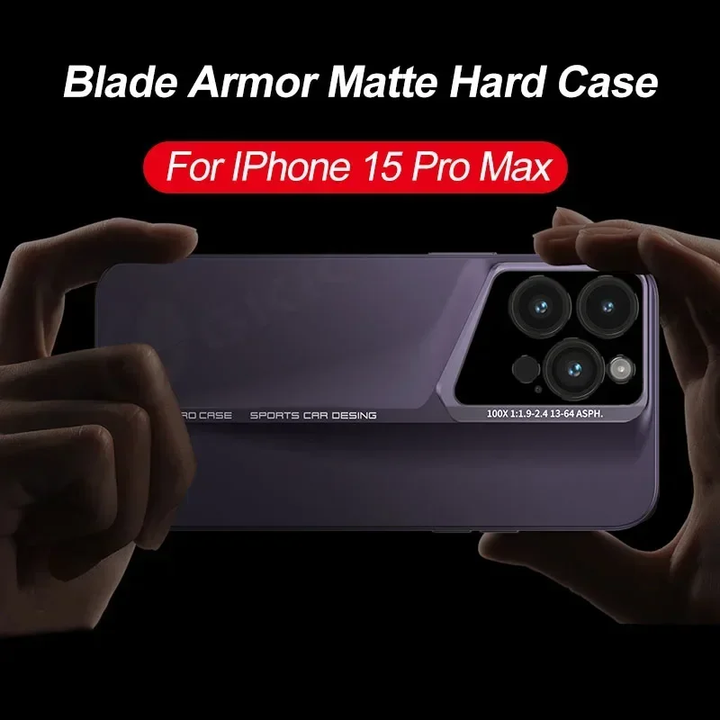 Blade Armor Shockproof Plastic Case For IPhone 15 Pro Max Cases Camera Protective Matte Hard Cover For IPhone 15 Pro Max Funda
Blade Armor Shockproof Plastic Case For IPhone 15 Pro Max Cases Camera Protective Matte Hard Cover For IPhone 15 Pro Max Funda