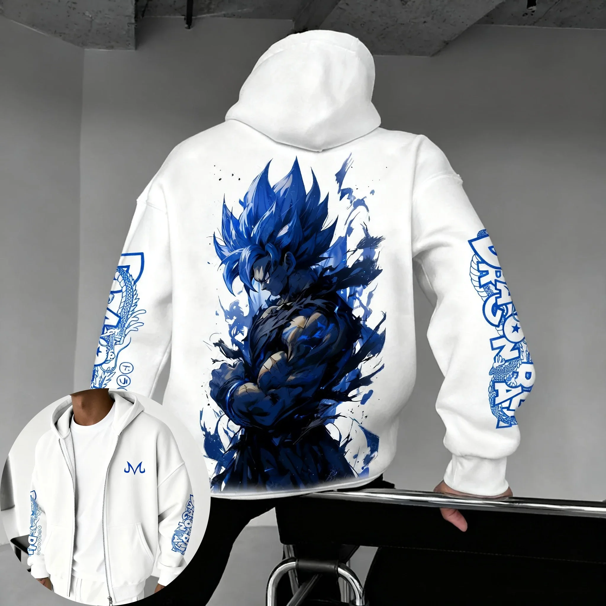 Dragon Ball Goku Animation Printed Zipper Hoodie 2026 Men's and Women's Autumn/Winter New Street Hip Hop Trendy Casual Y2K Top
Dragon Ball Goku Animation Printed Zipper Hoodie 2026 Men's and Women's Autumn/Winter New Street Hip Hop Trendy Casual Y2K Top