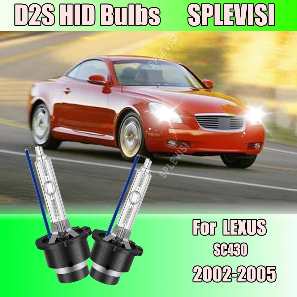 2Pcs Xenon 35W 6000K White Car HID Headlight Replace Light Bulbs For Lexus LS430 Sedan 2001 2002 2003 2004 2005 2006
2Pcs Xenon 35W 6000K White Car HID Headlight Replace Light Bulbs For Lexus LS430 Sedan 2001 2002 2003 2004 2005 2006
