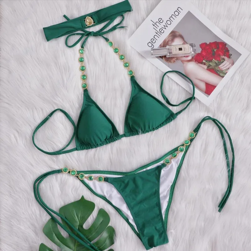 Women 2 Piece Shiny Diamond Bikini Set Tankini Sexy Bra Swimsuit Praty Bathing Suit
Women 2 Piece Shiny Diamond Bikini Set Tankini Sexy Bra Swimsuit Praty Bathing Suit