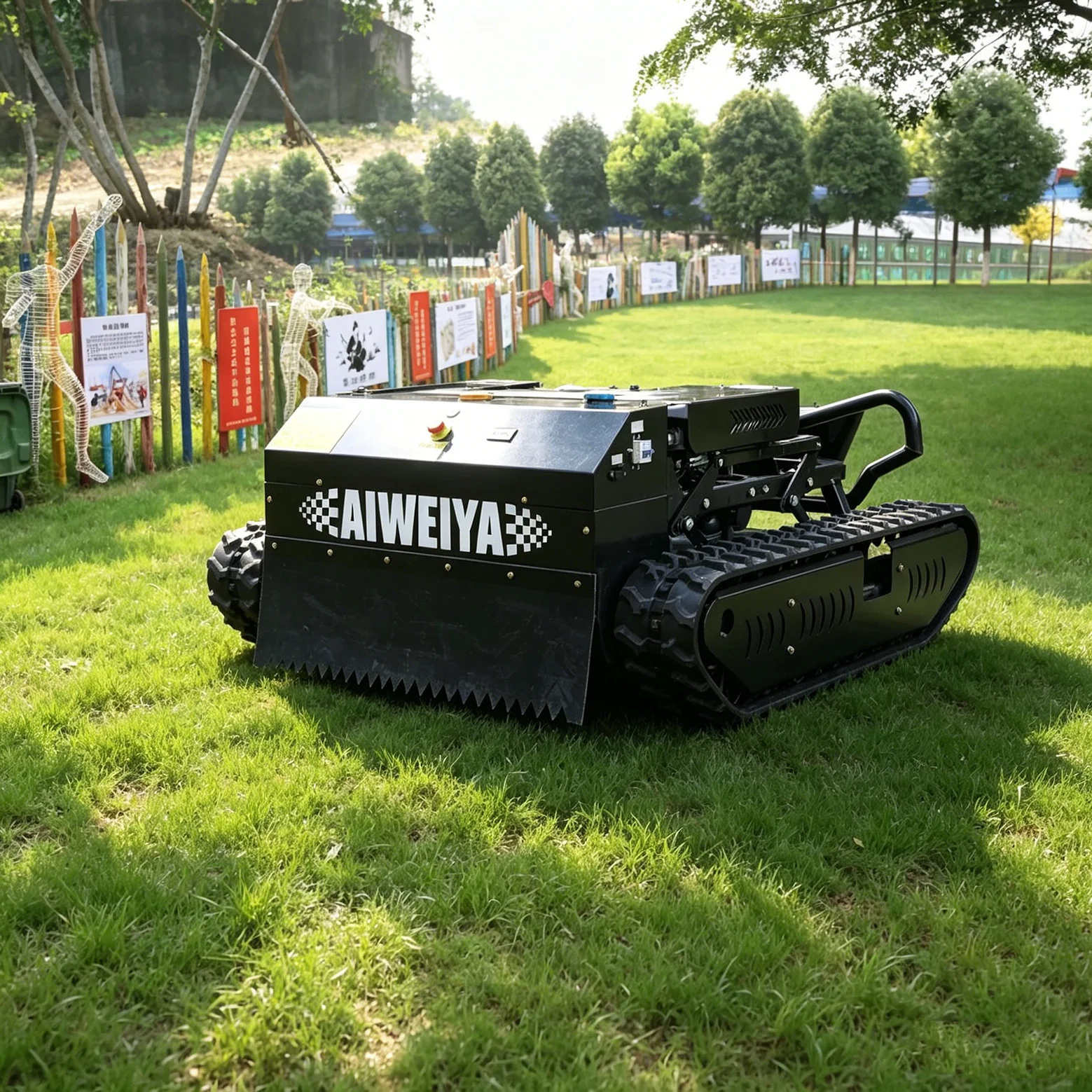 Customized Self-propelled Remote Lawn Mower GPS Track Storage Wide Cutting Width Boosts All Terrain Garden Weeding Efficiency
Customized Self-propelled Remote Lawn Mower GPS Track Storage Wide Cutting Width Boosts All Terrain Garden Weeding Efficiency