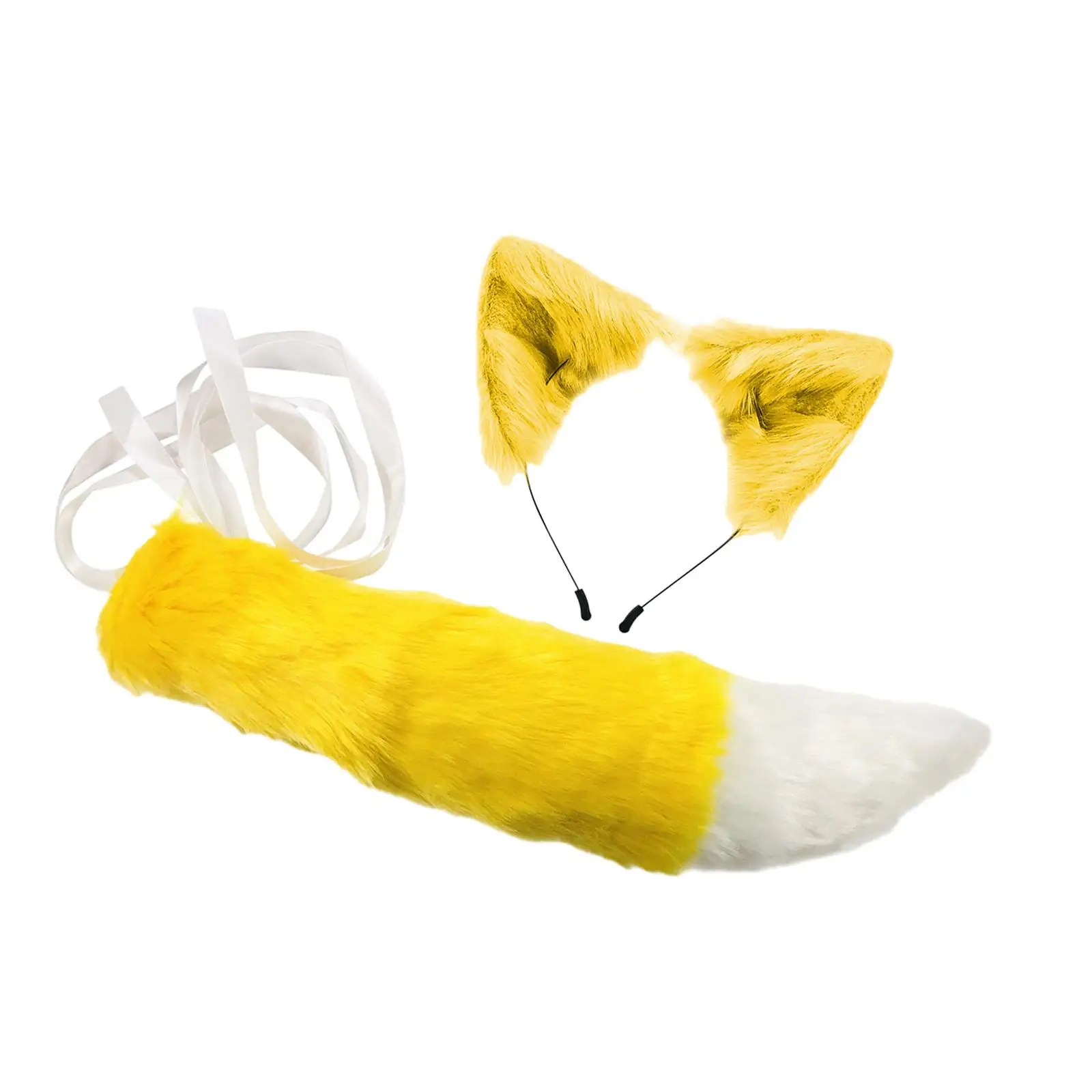 Animals Ears and Long Tail Lovely Faux Fur Ears and Tail Set for Stage Show Graduation Ceremony Festival Masquerade Role Play
Animals Ears and Long Tail Lovely Faux Fur Ears and Tail Set for Stage Show Graduation Ceremony Festival Masquerade Role Play