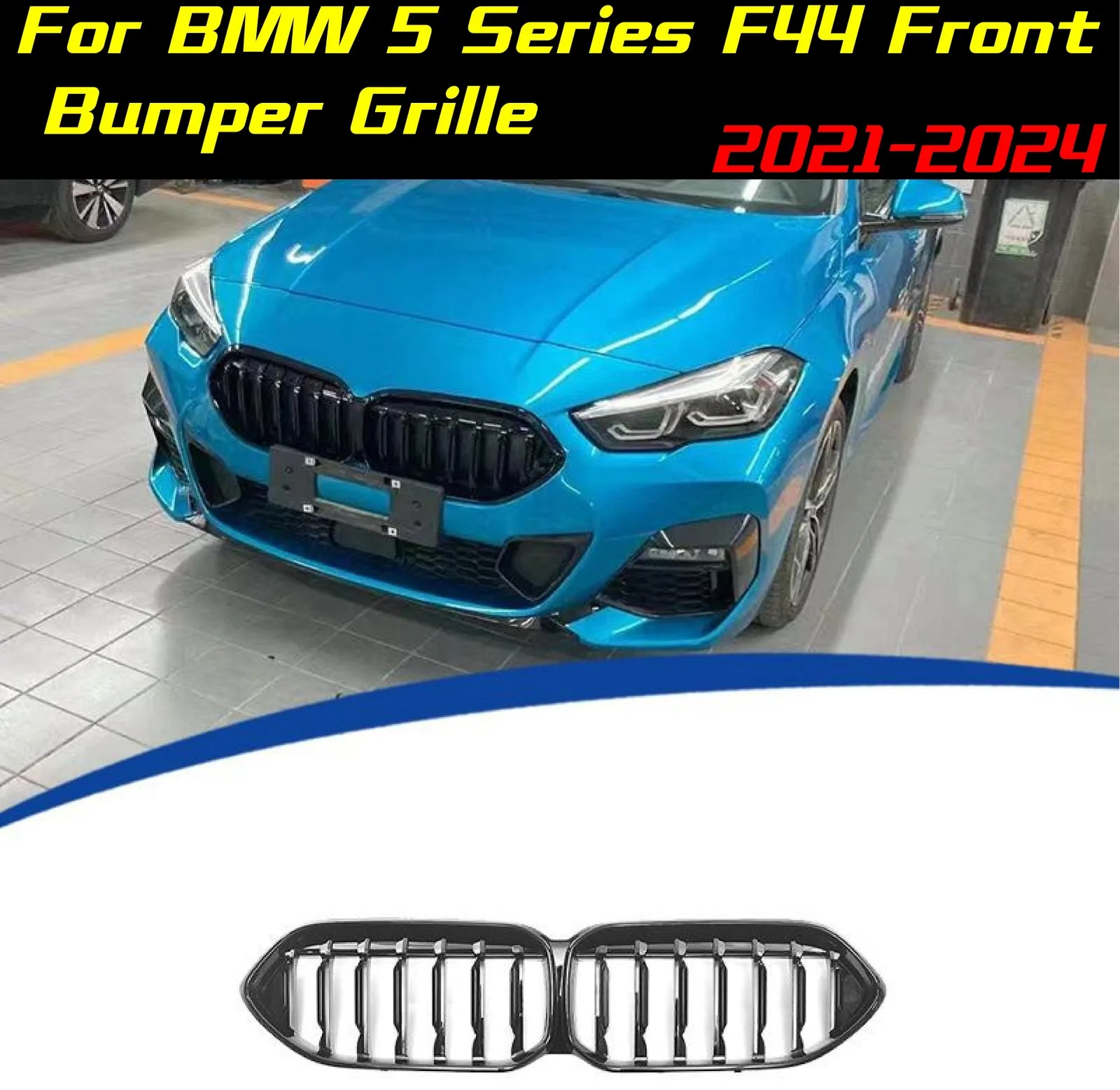 Решетка переднего бампера для BMW 5 серии F44 2021-2024, передняя решетка, автоматическая гоночная решетка, комплекты кузова, внешняя модификация, спортивный комплект 
Решетка переднего бампера для BMW 5 серии F44 2021-2024, передняя решетка, автоматическая гоночная решетка, комплекты кузова, внешняя модификация, спортивный комплект
