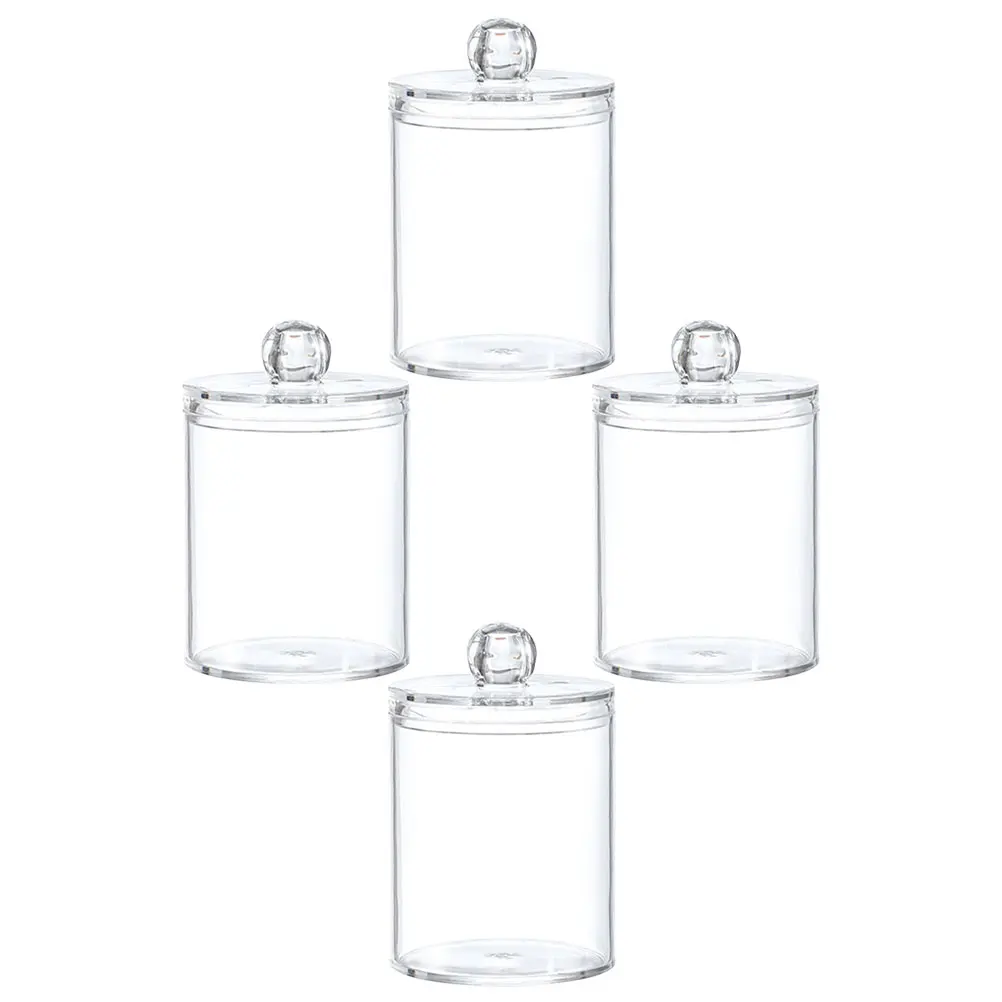 4pcs Cotton Ball Storage Box Clear Transparent Bathroom ganizer Container Dried Tool Swab Jar Storage Case
4pcs Cotton Ball Storage Box Clear Transparent Bathroom ganizer Container Dried Tool Swab Jar Storage Case