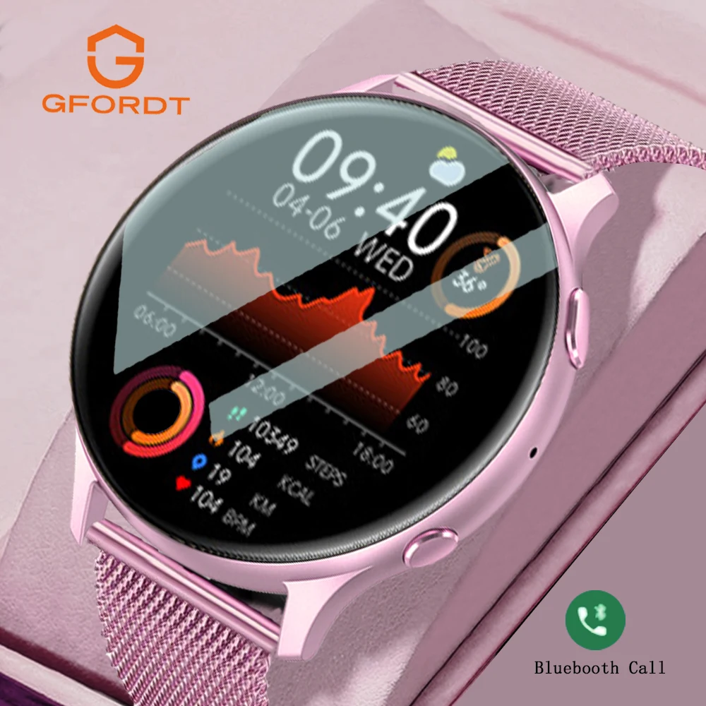Смарт-часы Gfordt с Bluetooth для мужчин и женщин, 1,32 дюйма, 360 х360px, монитор сердечного ритма
Смарт-часы Gfordt с Bluetooth для мужчин и женщин, 1,32 дюйма, 360 х360px, монитор сердечного ритма