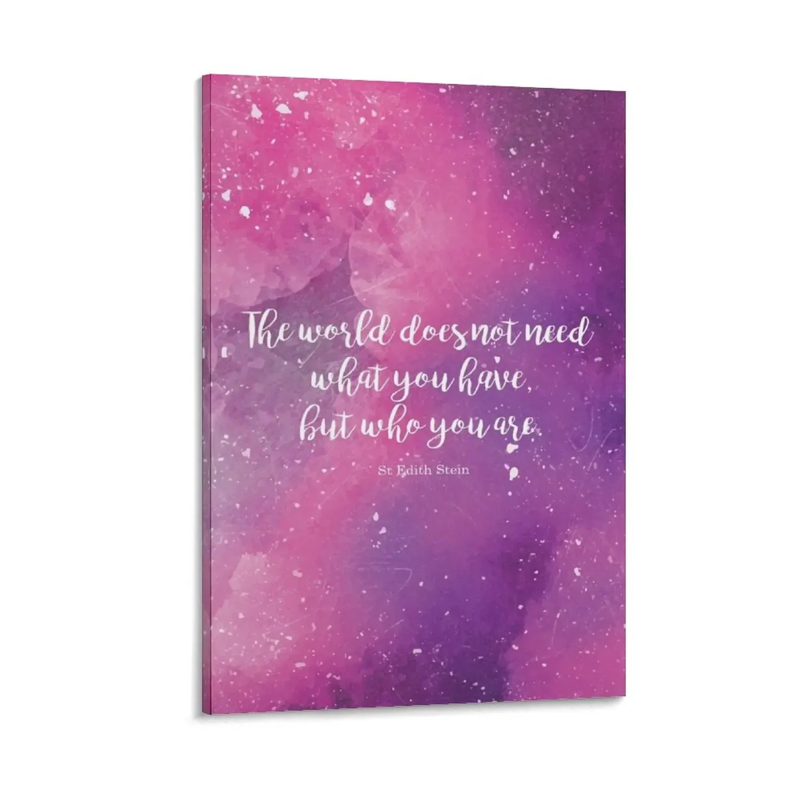 The world does not need what you have, but who you are. St Edith Stein Canvas Painting anime home decorations anime figure
The world does not need what you have, but who you are. St Edith Stein Canvas Painting anime home decorations anime figure