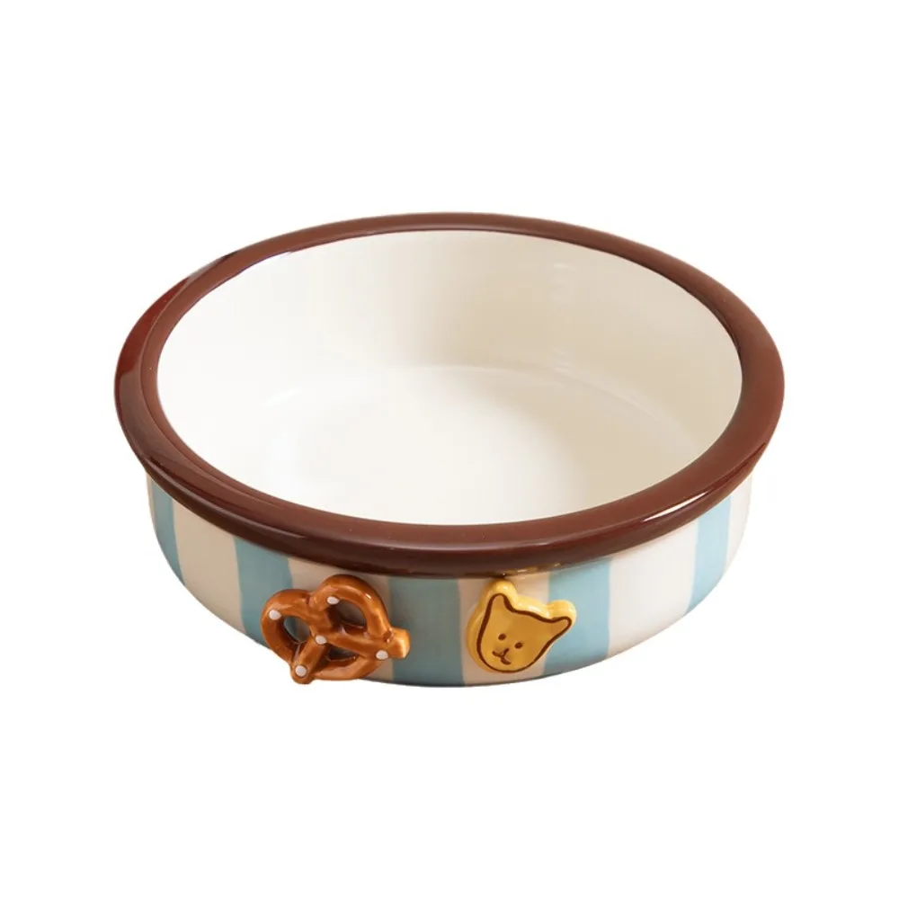 Sturdy Anti-slip Dog Ceramic Bowl Thicken Anti-Spill Pet Water Feeders Round Cute Kitten Food Basin Food
Sturdy Anti-slip Dog Ceramic Bowl Thicken Anti-Spill Pet Water Feeders Round Cute Kitten Food Basin Food