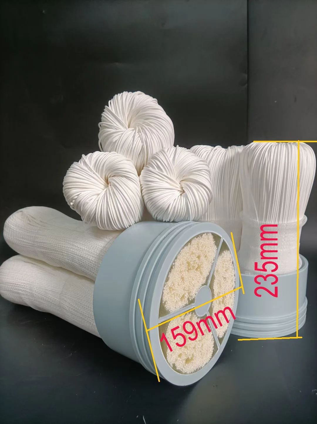 Version B Di:159*3500L/h PVDF UF memebrane replacement/UF cartridge External Pressure 0.01micron Di:159*235mm fit for QY-WH3500L
Version B Di:159*3500L/h PVDF UF memebrane replacement/UF cartridge External Pressure 0.01micron Di:159*235mm fit for QY-WH3500L