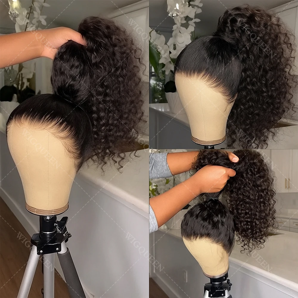 200% 360 Real Full Lace Wigs With Invisible Drawstring Deep Wave 13x4 5x5 Lace Frontal Glueless Wig Curly Human Hair Wig Pre Cut
200% 360 Real Full Lace Wigs With Invisible Drawstring Deep Wave 13x4 5x5 Lace Frontal Glueless Wig Curly Human Hair Wig Pre Cut