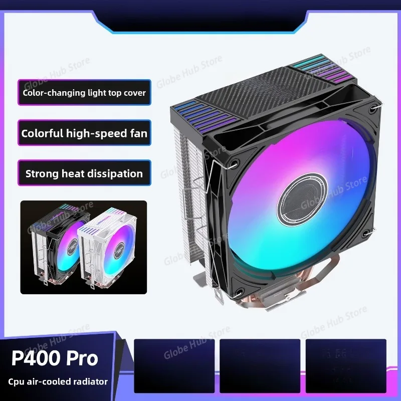 4 Copper Tube Cpu Cooler, 12CM Tower Desktop Computer for Rgb Cooling Fan, Ultra-quiet Screw Buckle, 4 Heat Pipes
4 Copper Tube Cpu Cooler, 12CM Tower Desktop Computer for Rgb Cooling Fan, Ultra-quiet Screw Buckle, 4 Heat Pipes