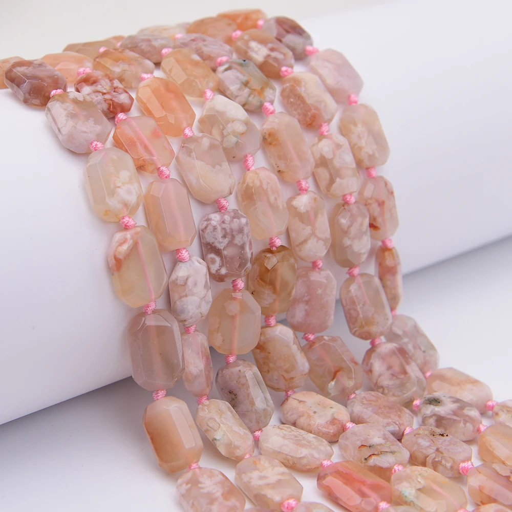 APDGG 15x21mm Natural Pink Chrysanthemum Stone Sakura Quartz Cutting Rectangle Chunky Loose Beads 16'' Strand
APDGG 15x21mm Natural Pink Chrysanthemum Stone Sakura Quartz Cutting Rectangle Chunky Loose Beads 16'' Strand