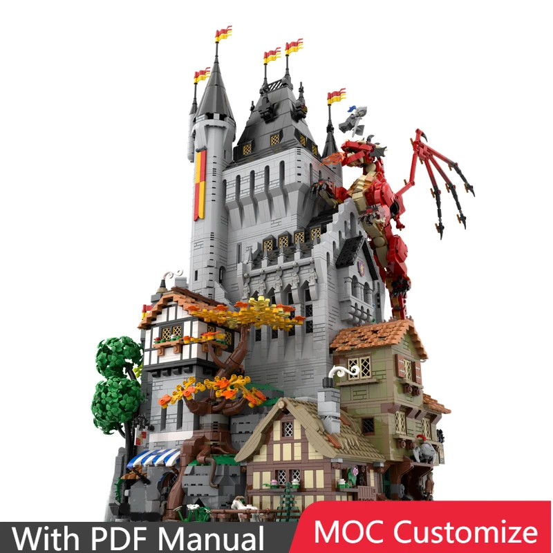 9630 PCS MOC The Lion Knights' High Tower Modular Model Building Blocks Sets Education Assembly Bricks Toy Christmas Gift
9630 PCS MOC The Lion Knights' High Tower Modular Model Building Blocks Sets Education Assembly Bricks Toy Christmas Gift