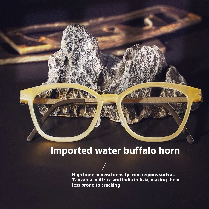 1851 Linde replicated natural ox horn glasses luxury handmade optical prescription glasses frame myopia progressive glasses
1851 Linde replicated natural ox horn glasses luxury handmade optical prescription glasses frame myopia progressive glasses