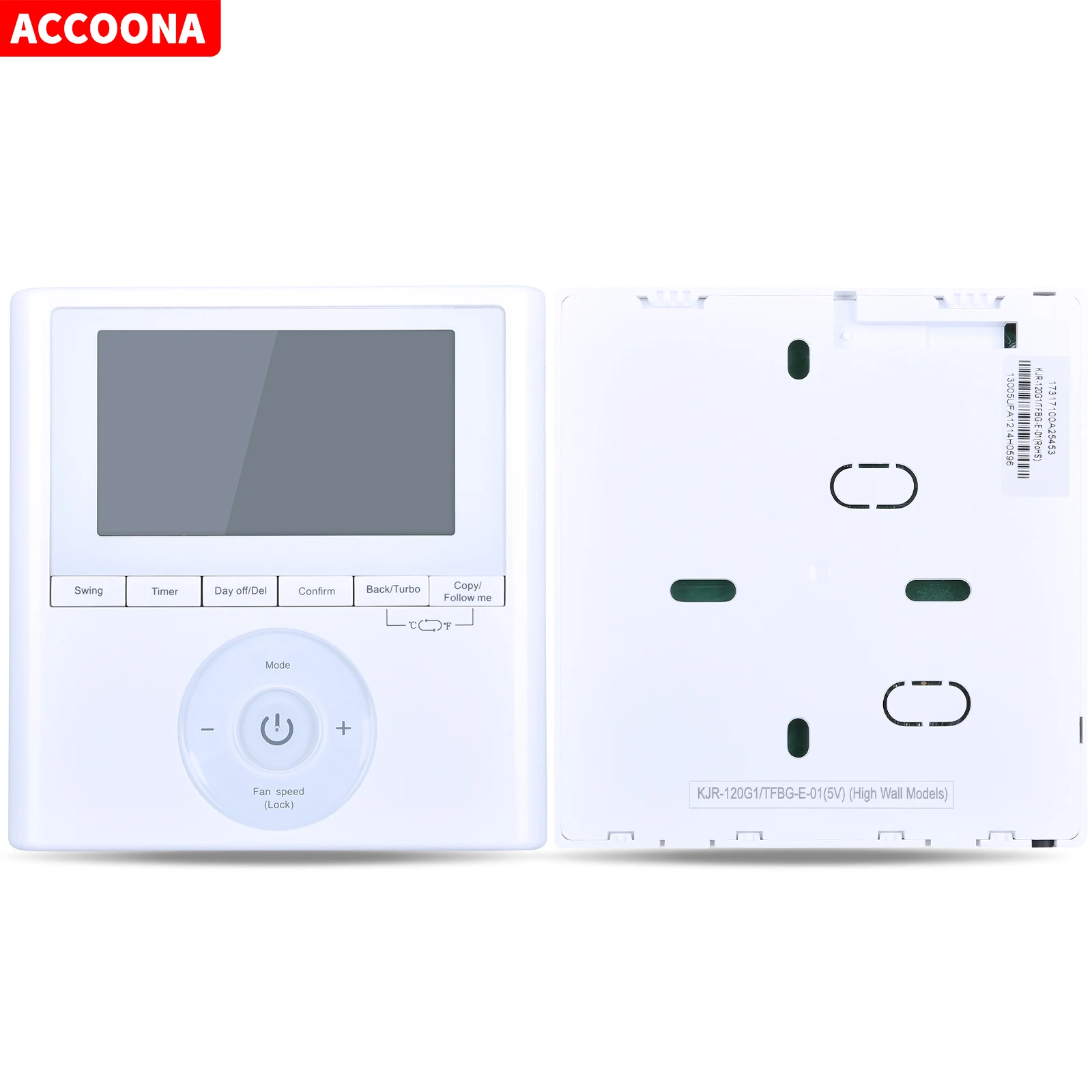 Новый KJR-120G1 TFBG-E-01 для пульта дистанционного управления Midea 17317100 A25453
Новый KJR-120G1 TFBG-E-01 для пульта дистанционного управления Midea 17317100 A25453