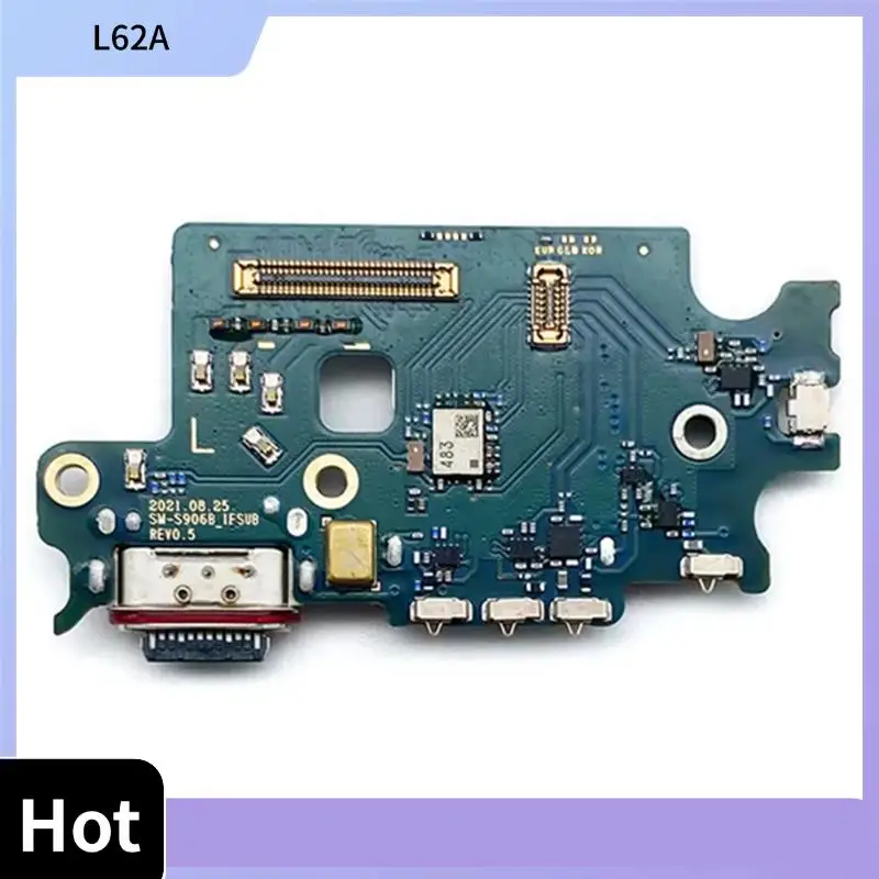 L62A Европейская версия USB-порт для зарядки, разъем для зарядки, док-кабель для S22 Plus Ultra S906
L62A Европейская версия USB-порт для зарядки, разъем для зарядки, док-кабель для S22 Plus Ultra S906