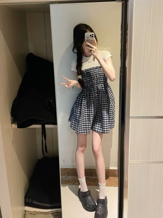Unique Short Sleeve Top And Half Skirt Two Piece Set Elegant Comfortable Fashion Summer Outfit for Small Figures
Unique Short Sleeve Top And Half Skirt Two Piece Set Elegant Comfortable Fashion Summer Outfit for Small Figures
