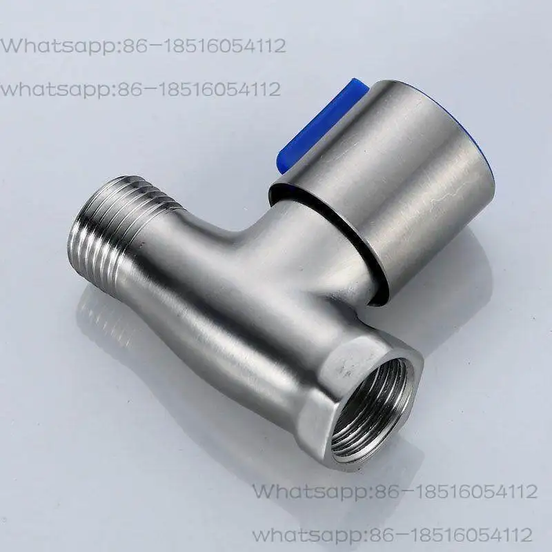 New 304 stainless steel inner and outer wire straight valve 4-point switch hot and cold water valve angle valve water pipe
New 304 stainless steel inner and outer wire straight valve 4-point switch hot and cold water valve angle valve water pipe