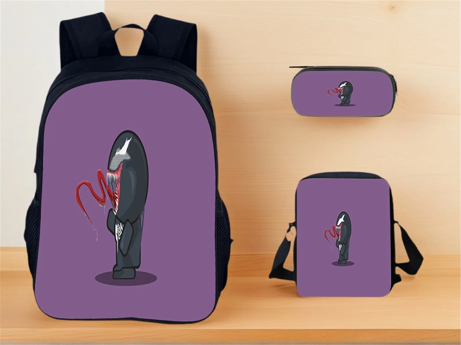 Little Kids 3 in 1 School Backpack Venom Knapsack+Shoulder Bag+Pencil Case 3 Pcs Set,Boy Girl Classic Daypack
Little Kids 3 in 1 School Backpack Venom Knapsack+Shoulder Bag+Pencil Case 3 Pcs Set,Boy Girl Classic Daypack