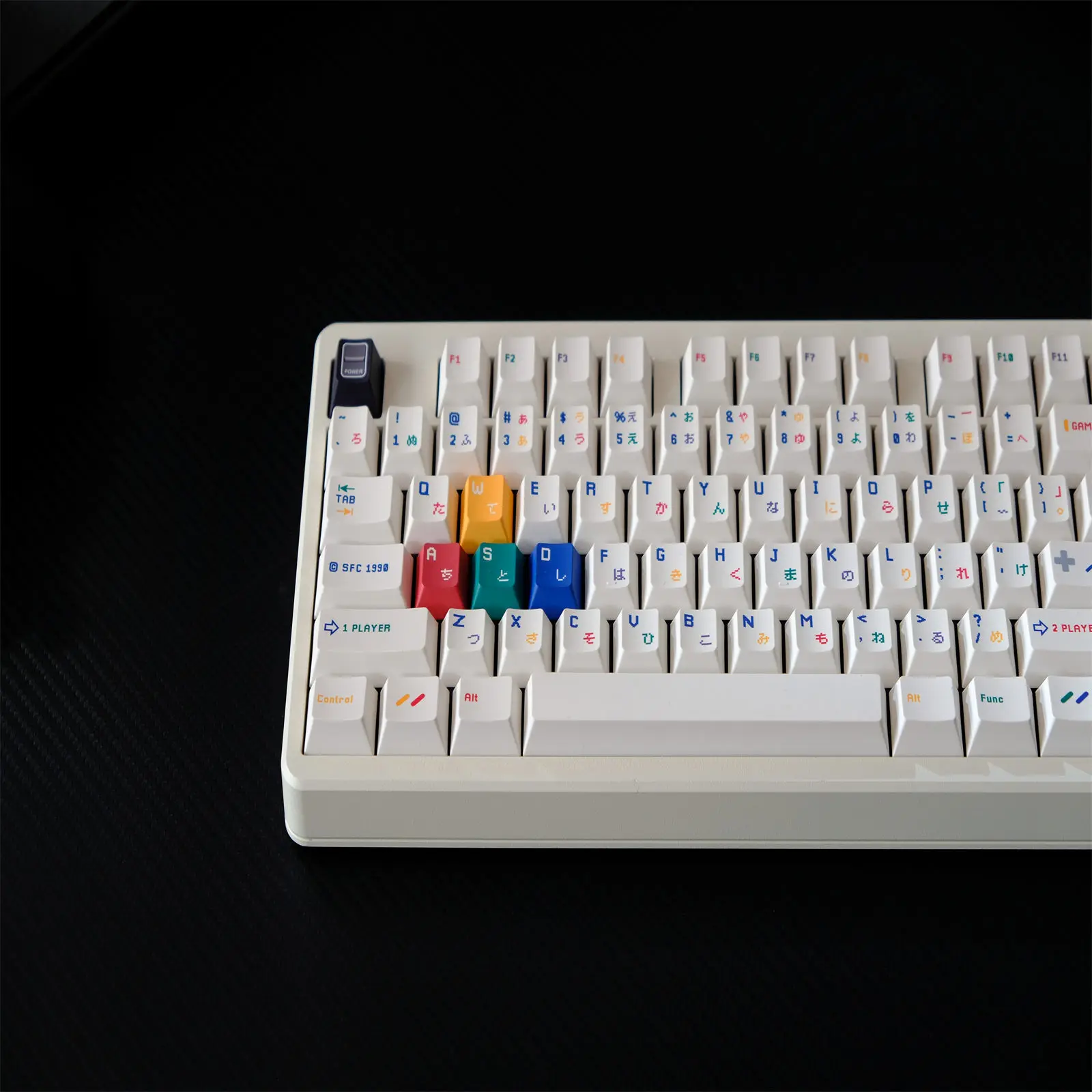 179 Keys Retro SFC Game White Keycaps Cherry Profile PBT Dye Custom Keycap for MX Switch DIY ISO Gamees Mechanical Keyboard Caps
179 Keys Retro SFC Game White Keycaps Cherry Profile PBT Dye Custom Keycap for MX Switch DIY ISO Gamees Mechanical Keyboard Caps