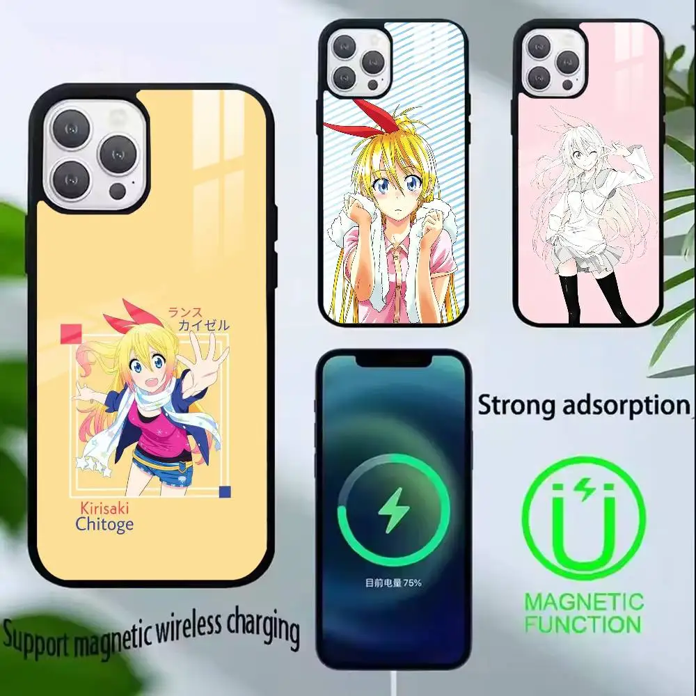 Nisekoi Chitoge Kirisaki Phone Case For iPhone17,16,15,14,13,12,11 Plus,Pro Compatible with magnetic wireless charging
Nisekoi Chitoge Kirisaki Phone Case For iPhone17,16,15,14,13,12,11 Plus,Pro Compatible with magnetic wireless charging