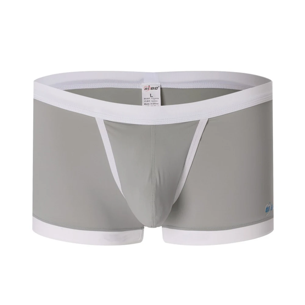 Удобное мужское нижнее белье, трусы-боксеры с U-образным вырезом, дышащая нейлоновая ткань, контрастные шорты с низкой посадкой, серый, черный, белый цвета.
Удобное мужское нижнее белье, трусы-боксеры с U-образным вырезом, дышащая нейлоновая ткань, контрастные шорты с низкой посадкой, серый, черный, белый цвета.