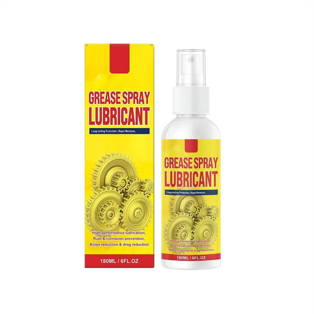 180ml Liquid Grease Spray Long Lasting Protection Rust Removal Lubricant Spray Rust Derusting Multi-functional Rust Removal
180ml Liquid Grease Spray Long Lasting Protection Rust Removal Lubricant Spray Rust Derusting Multi-functional Rust Removal