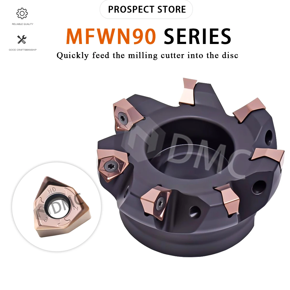 MFWN90 Fast Feed Milling Cutter Head Right Angle Milling Cutter Disc Two-sided Open Coarse CNC Lathe WNMU080608 Milling Inserts
MFWN90 Fast Feed Milling Cutter Head Right Angle Milling Cutter Disc Two-sided Open Coarse CNC Lathe WNMU080608 Milling Inserts