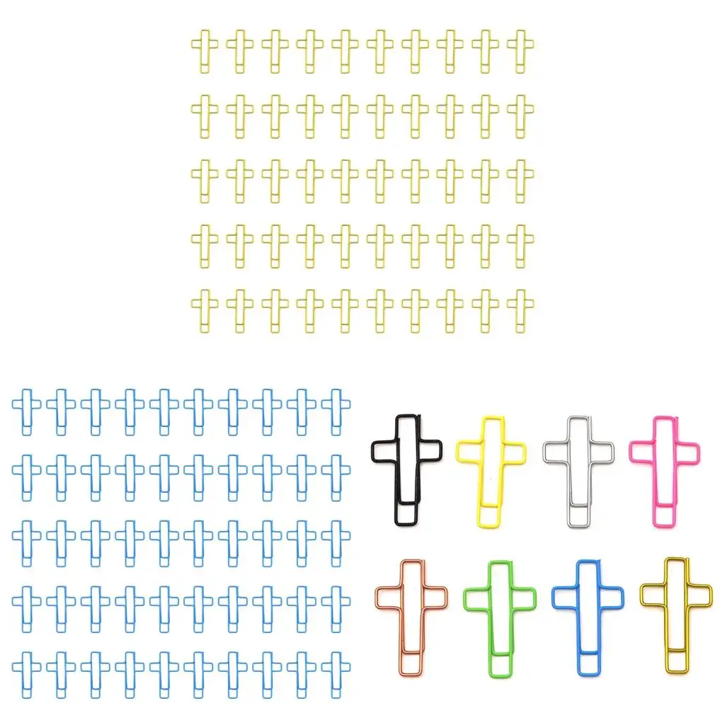 50 Pcs Small Bookmarks Creative Paper Clips Crosses Shaped Bookmarks Holder
50 Pcs Small Bookmarks Creative Paper Clips Crosses Shaped Bookmarks Holder