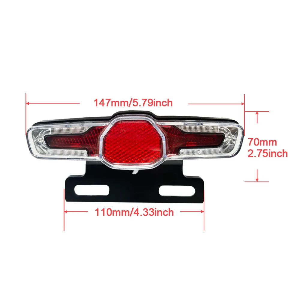 Bicycle TailLight 36V48V Bike 3-in-1 Cycling Light Turn Signal D-05DC LED Night Running Warning Lights
Bicycle TailLight 36V48V Bike 3-in-1 Cycling Light Turn Signal D-05DC LED Night Running Warning Lights