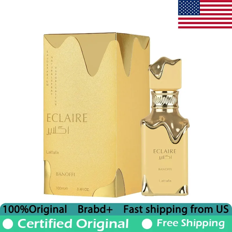 Lattafa Eclaire Banoffi 100 ml Eau de Parfum Lasting Gourmand Sweet Fruity Perfume for Women 3.4 Ounce Premium Arabian Perfumes
Lattafa Eclaire Banoffi 100 ml Eau de Parfum Lasting Gourmand Sweet Fruity Perfume for Women 3.4 Ounce Premium Arabian Perfumes