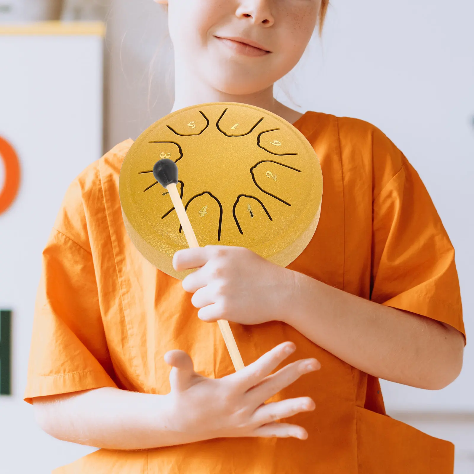 1Set Steel Tongue Drum Mini Portable Ethereal Percussion Instrument Hand Drum Kit for Beginners Musical Education Stress Relief
1Set Steel Tongue Drum Mini Portable Ethereal Percussion Instrument Hand Drum Kit for Beginners Musical Education Stress Relief