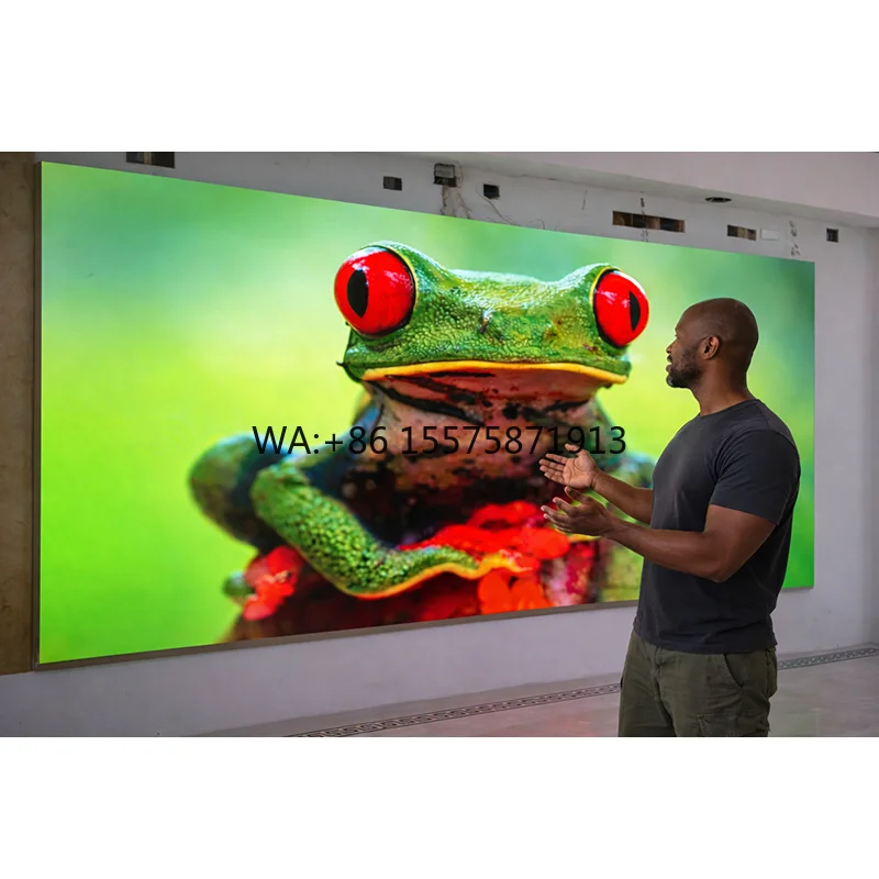 High Contrast Front Service LED Screen Indoor P0.9 P1.25 Led Display Micro Led Video Wall for Home Cinema
High Contrast Front Service LED Screen Indoor P0.9 P1.25 Led Display Micro Led Video Wall for Home Cinema