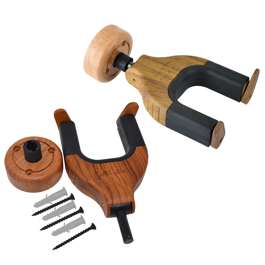 2pcs Wooden Guitar Hooks Wall Mount Hanger For String Instruments Deep Cradle Design Neck Support Decorative Wood Color
2pcs Wooden Guitar Hooks Wall Mount Hanger For String Instruments Deep Cradle Design Neck Support Decorative Wood Color