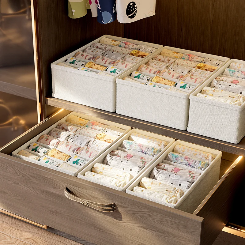 Children's Underwear Socks And Bra Organizer Box Drawer Style Fabric Dividers Baby Storage Box Nordic Style Home Organization
Children's Underwear Socks And Bra Organizer Box Drawer Style Fabric Dividers Baby Storage Box Nordic Style Home Organization