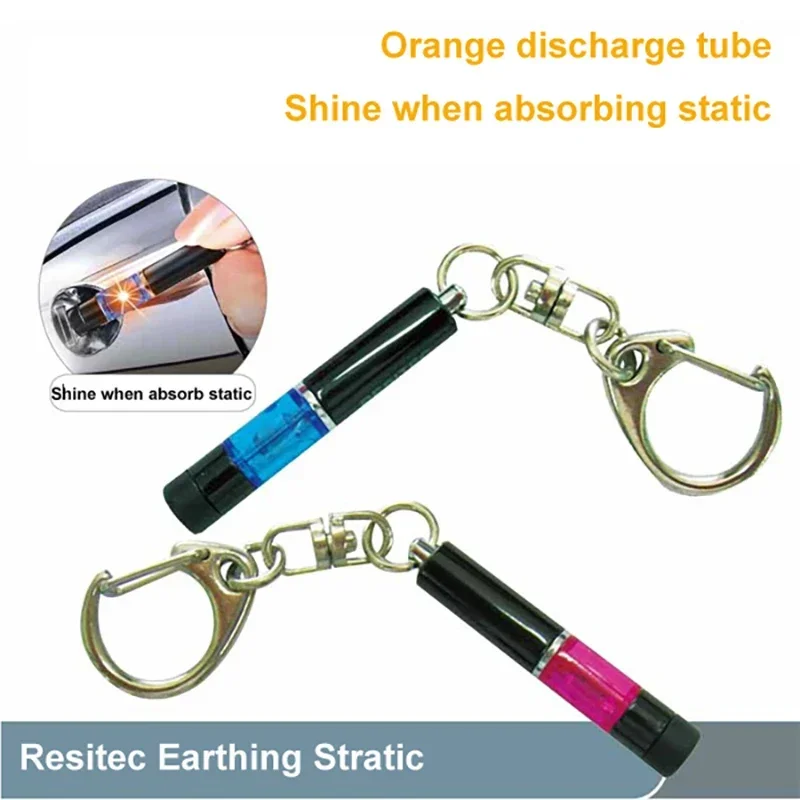 Anti Static Car Keychain for Winter Use, Metal Key Ring with Lanyard - Portable Anti Electric Shock Key Holder Static Eliminator
Anti Static Car Keychain for Winter Use, Metal Key Ring with Lanyard - Portable Anti Electric Shock Key Holder Static Eliminator