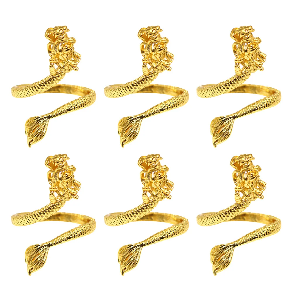 6Pcs Metal Dragon Napkin Rings Wedding Table Decoration Easter Party Holders Holiday Festive Napkin Circles New Year Rings
6Pcs Metal Dragon Napkin Rings Wedding Table Decoration Easter Party Holders Holiday Festive Napkin Circles New Year Rings