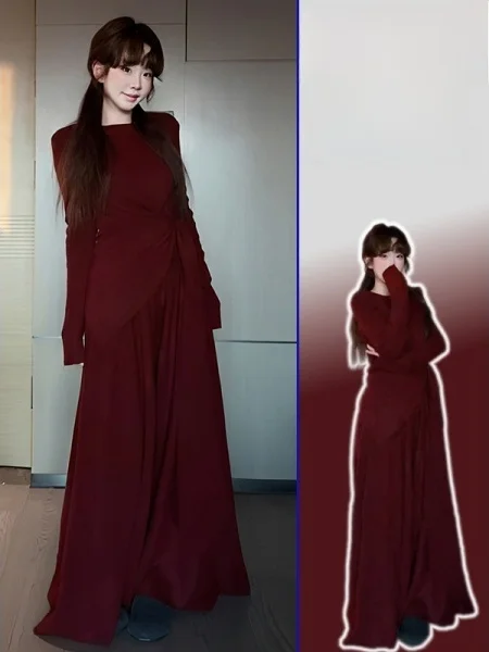 plus Size Retro Slim Fit Sweater And Wide Leg Pants Set for Women Spring New Sle High Waist Versatile Casual Outfit
plus Size Retro Slim Fit Sweater And Wide Leg Pants Set for Women Spring New Sle High Waist Versatile Casual Outfit